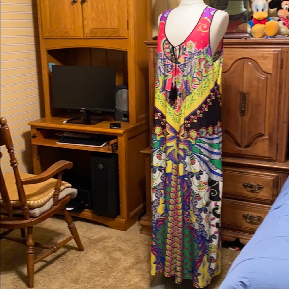 Paisley Print Dress #2